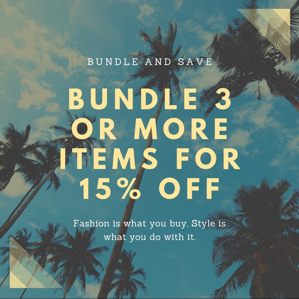 Bundle and Save!